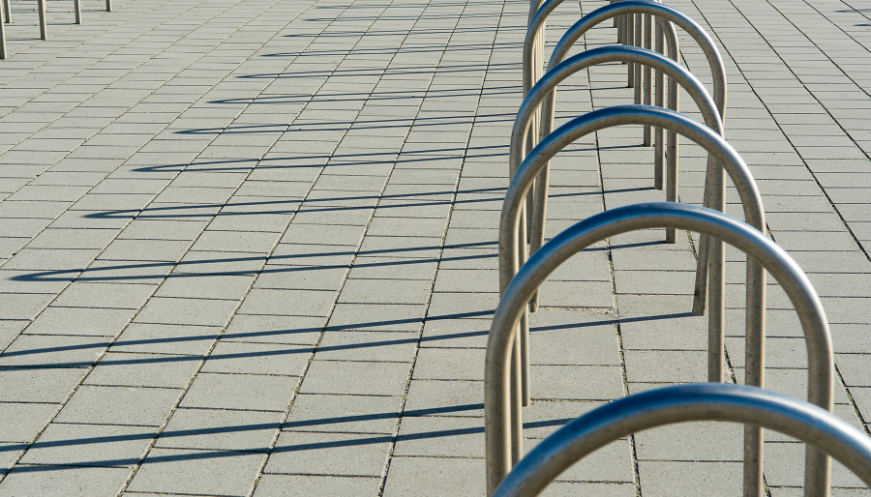 Bicycle Rack Installation Los Angeles  LA Standard Plan S-671-2